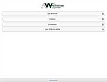 Tablet Screenshot of nwcins.com